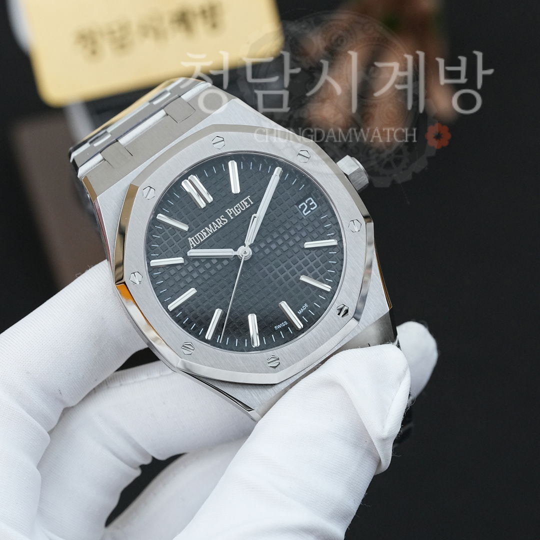 오데마피게 AP 로얄오크 15510 블랙 상세 이미지 5