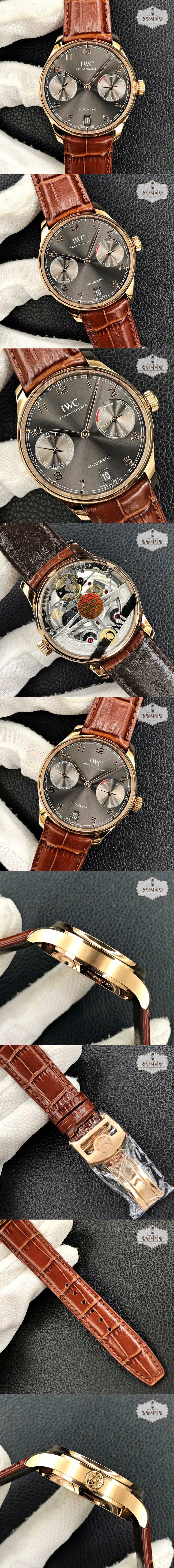 IWC 포르투기저 7DAYS 그레이 상세 이미지 2
