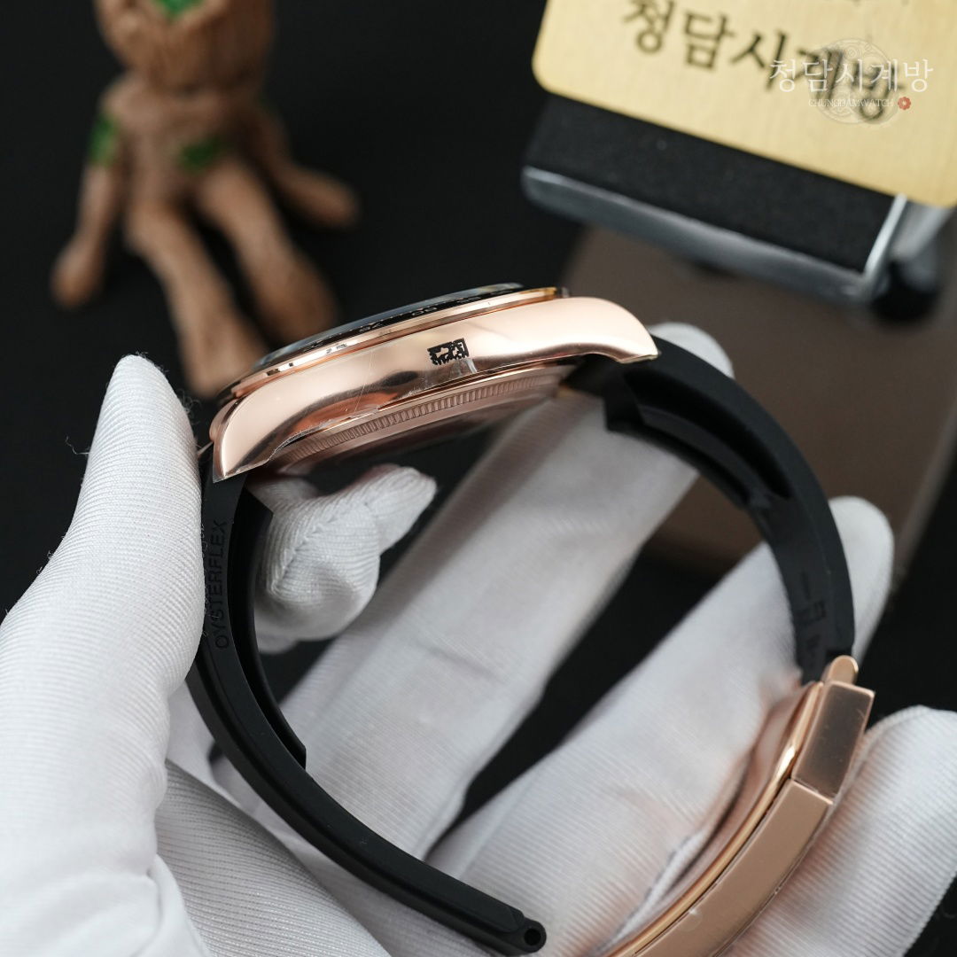 롤렉스 데이토나 블랙 로즈골드 러버 8P 상세 이미지 8