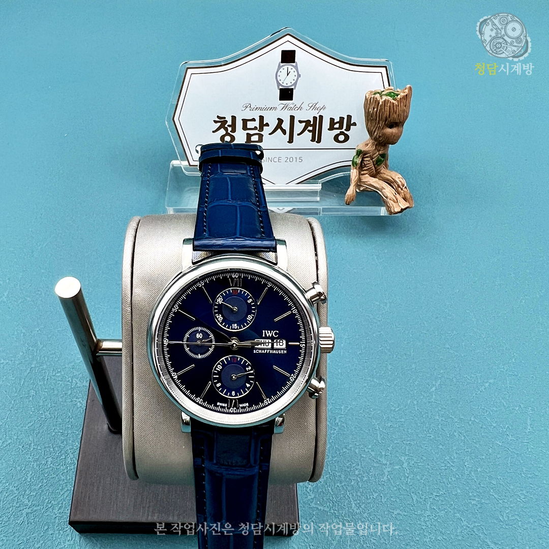 IWC 포르토피노 150주년 스페셜에디션 청판 상세 이미지 18