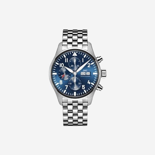 IWC 파일럿 워치 크로노그래프 블루 스틸 상품 이미지 1